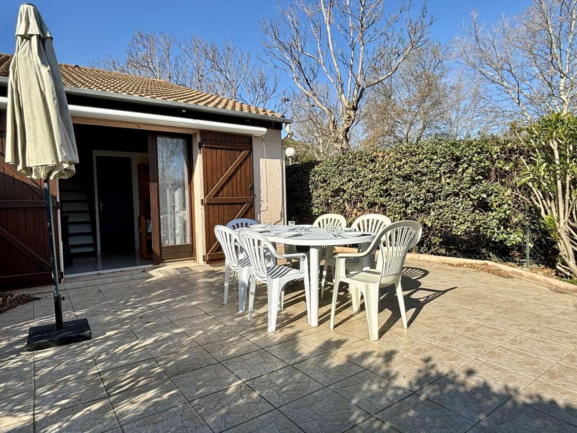 Maison 2 Pieces Avec Mezzanine, Piscine Et Parking Prives, 6 Couchages A 700M De La Plage - Argeles-Sur-Mer - Fr-1-225-74 المظهر الخارجي الصورة